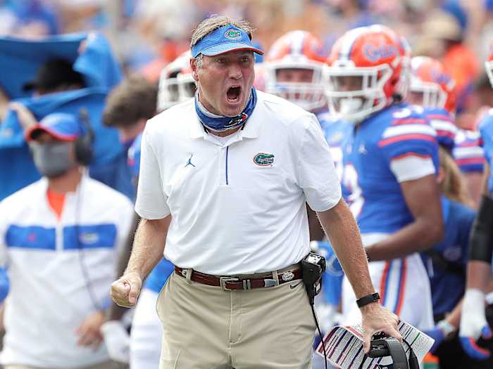 Florida football coach Dan Mullen
